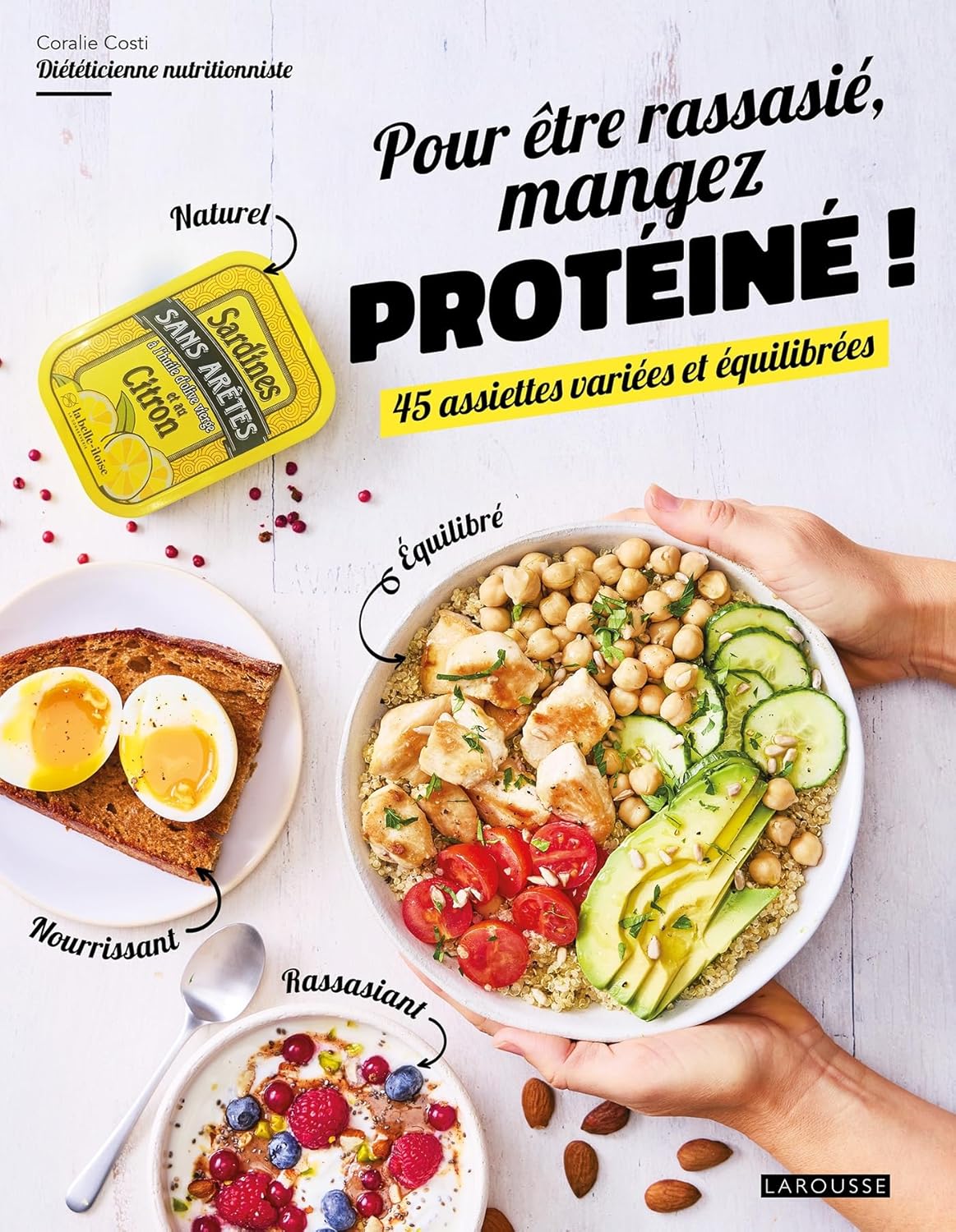 Pour être rassasié, mangez protéiné