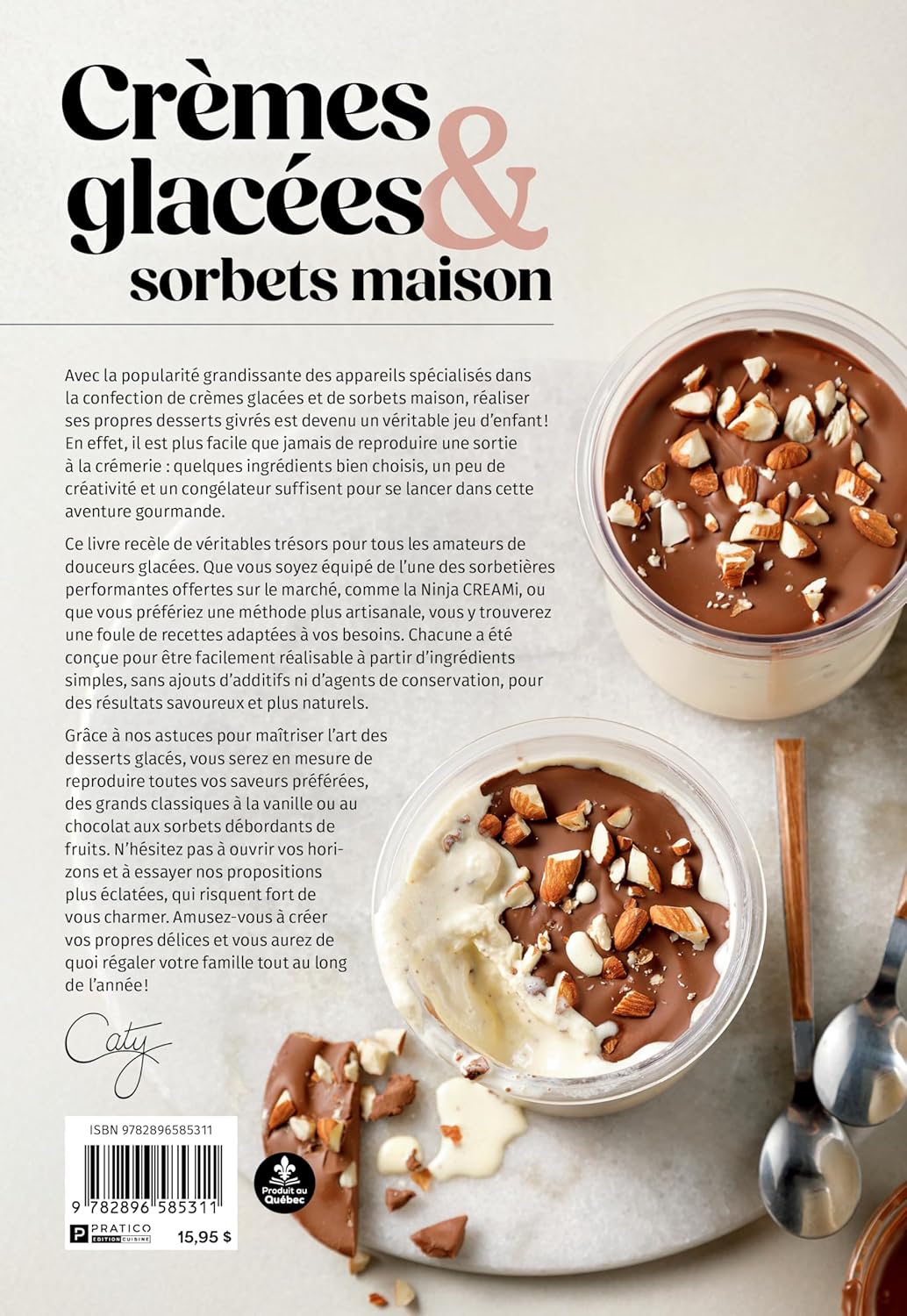 Livres - Glace et sorbet - La Guilde Culinaire