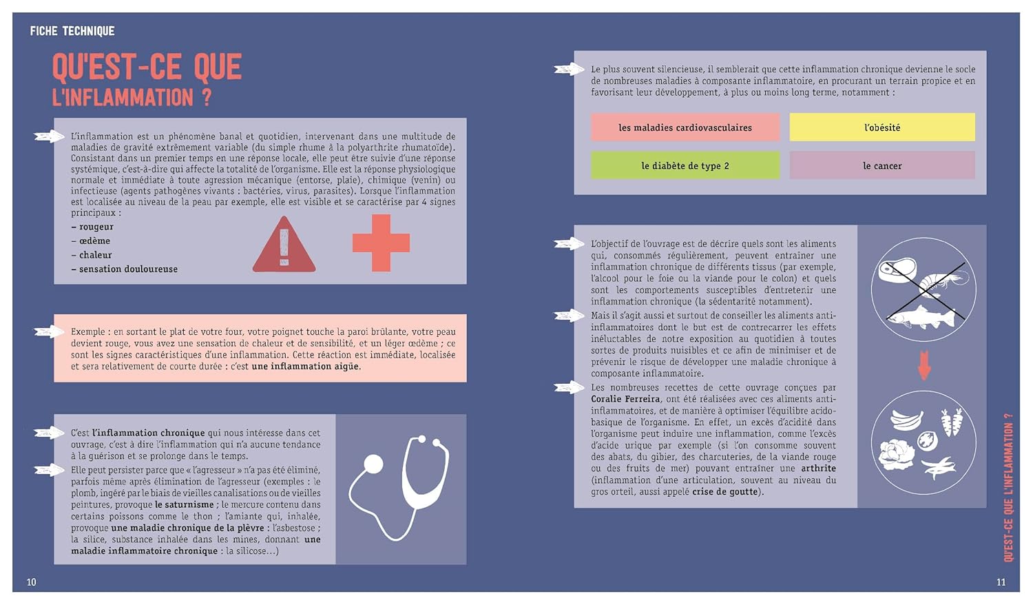 L'Assiette anti-inflammatoire - Hachette Ed. - Livre de cuisine - - La Guilde Culinaire