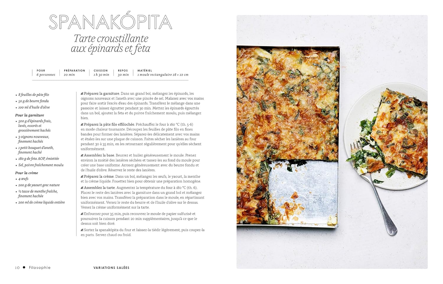 FILOsophie : 50 variations sucrées et salées autour de la pâte filo - Hachette Ed. - Livre de cuisine - - La Guilde Culinaire