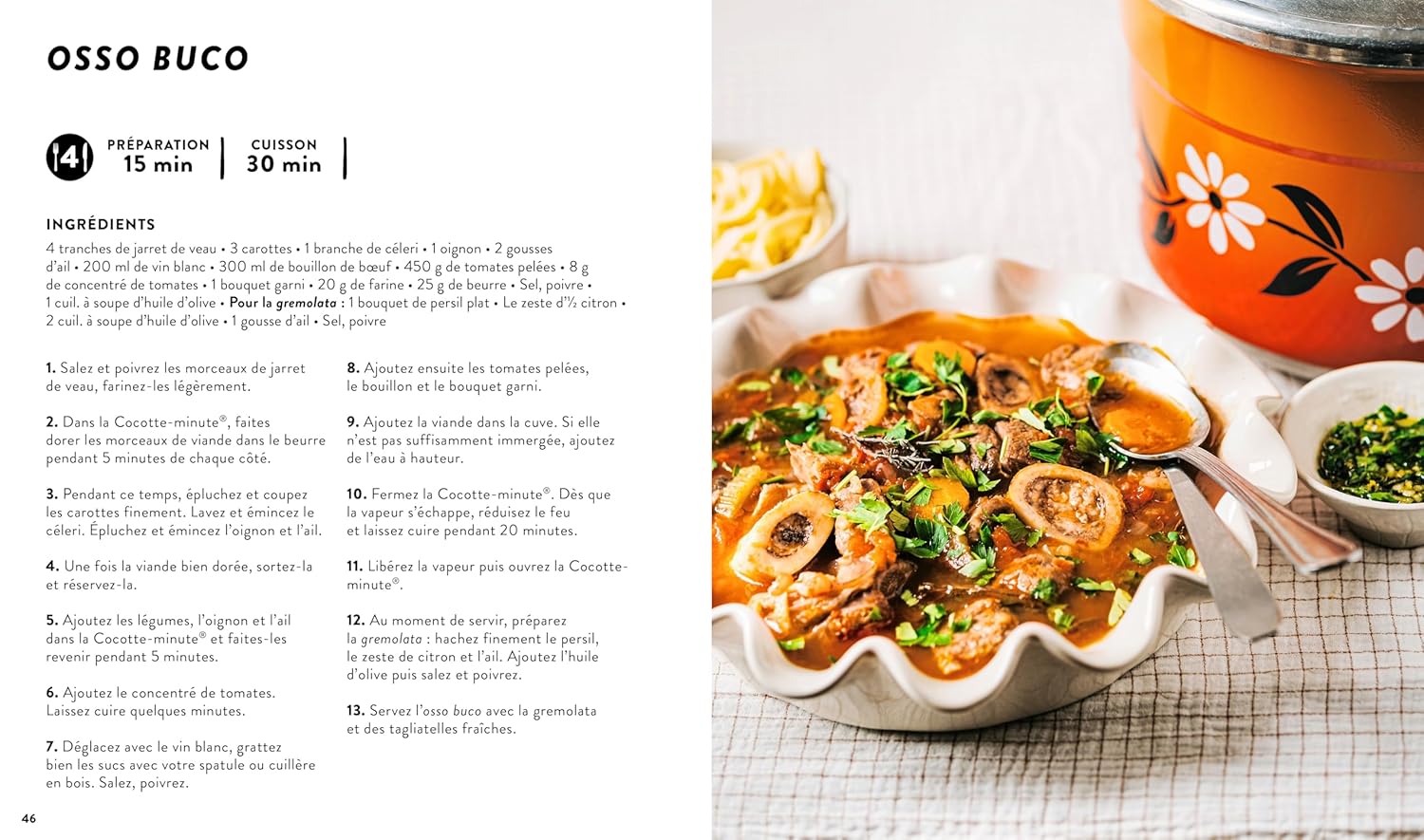 Cuisine à la cocotte minute - Hachette Ed. - Livre de cuisine - - La Guilde Culinaire