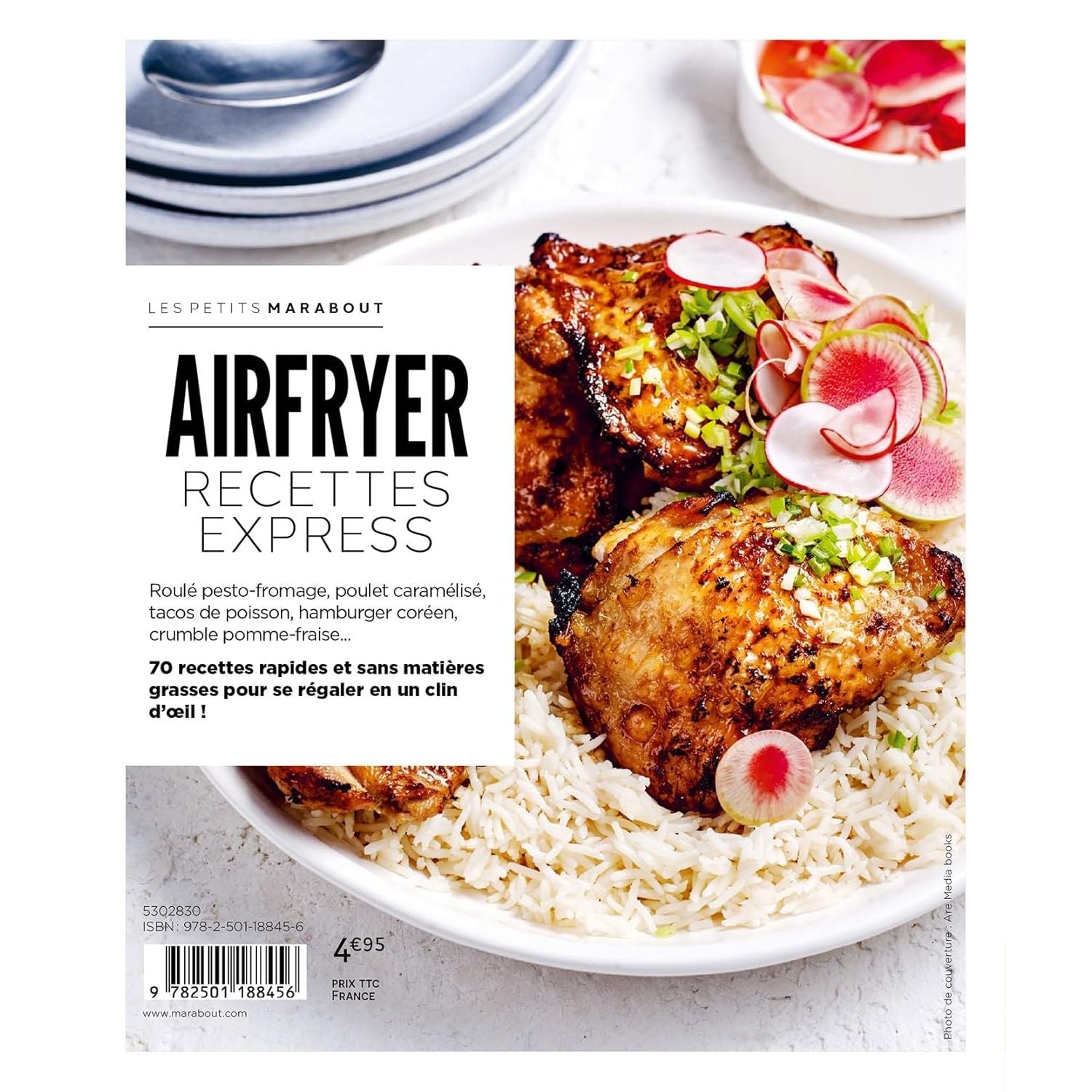 Airfryer - Recettes express - Marabout - Livre de cuisine - - La Guilde Culinaire
