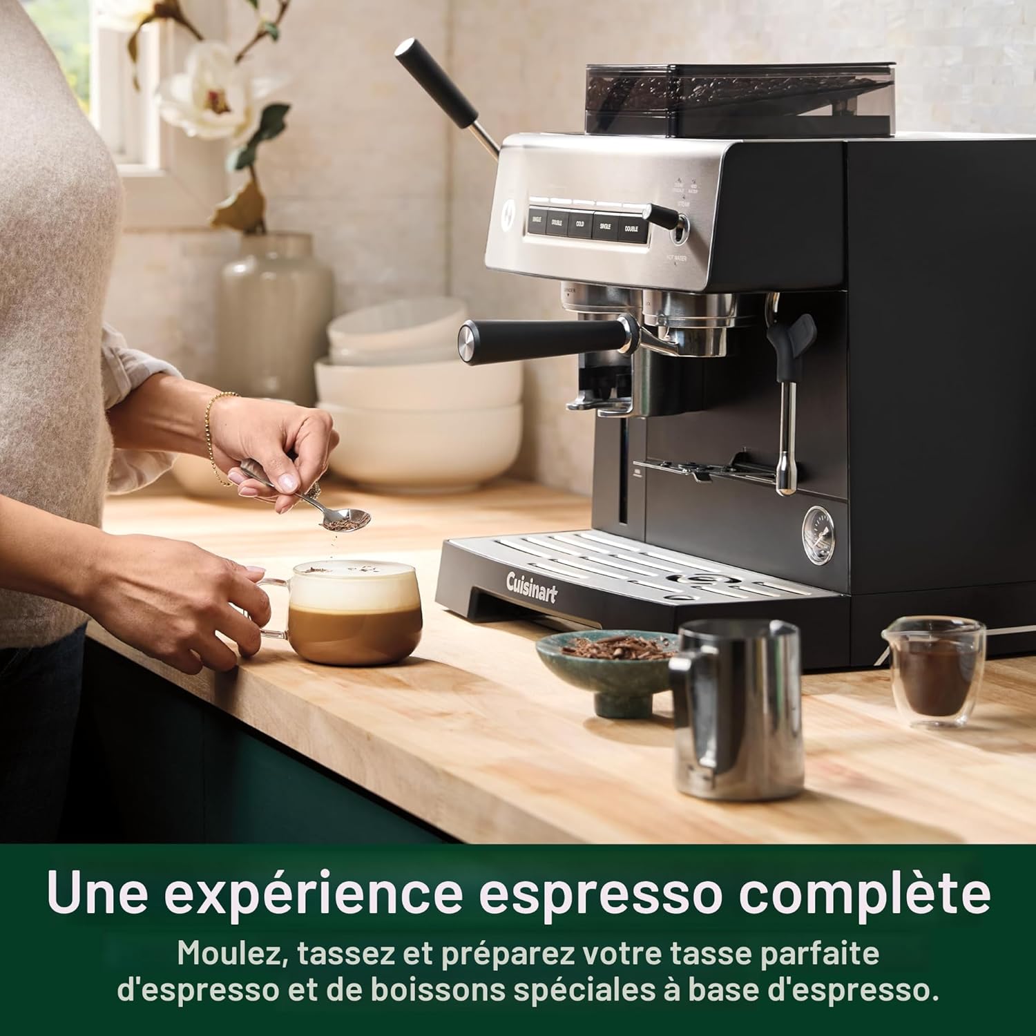 Machine à espresso Espresso Bar avec moulin intégré