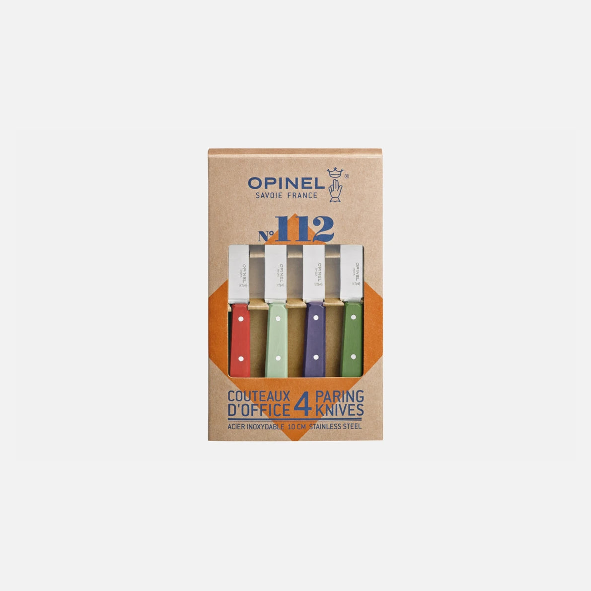 Opinel - Set of 4 knives Paysage, N°112 colours of the landscape