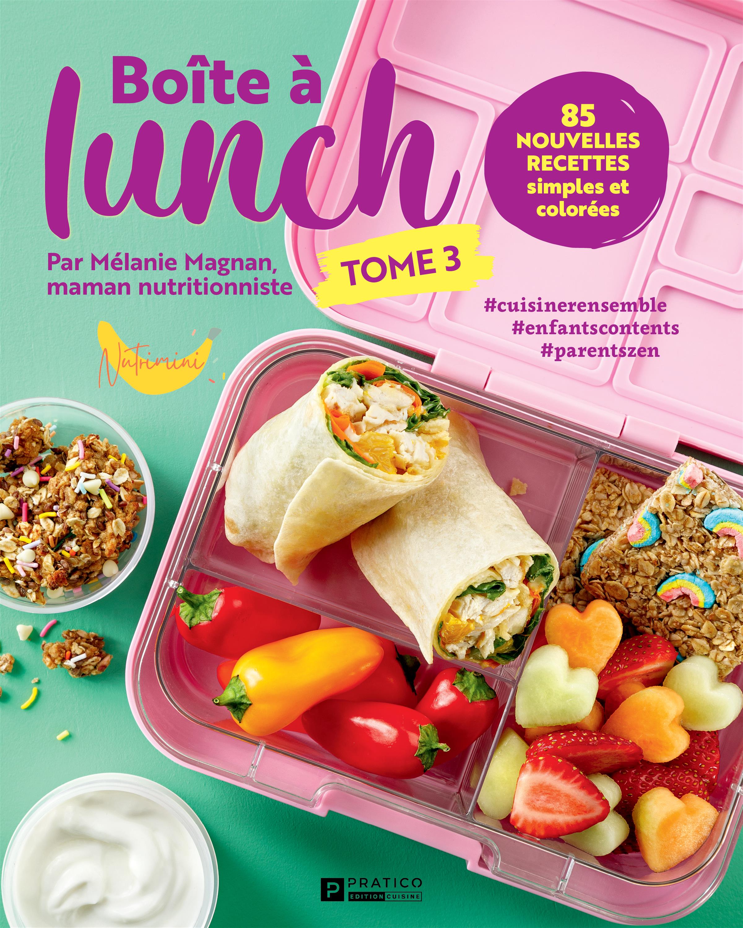 Boîte à lunch - Tome 3    - Pratico Ed. - Livre de cuisine - 