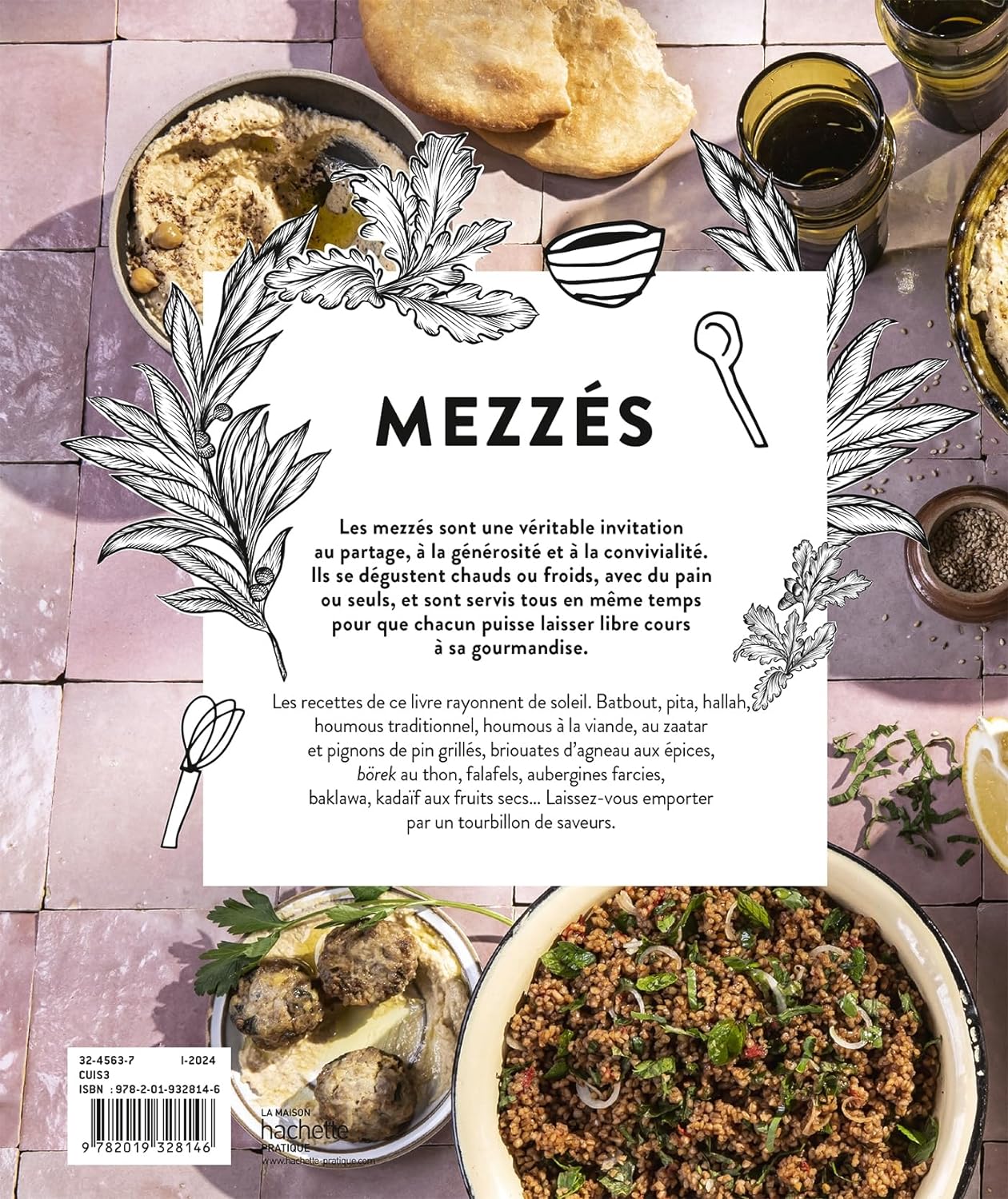 Mezzés    - Hachette Ed. - Livre de cuisine - 