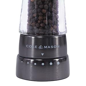 Moulin à poivre Derwent en acier inoxydable - Cole & Mason - Cole & Mason - Moulin à poivre - - La Guilde Culinaire