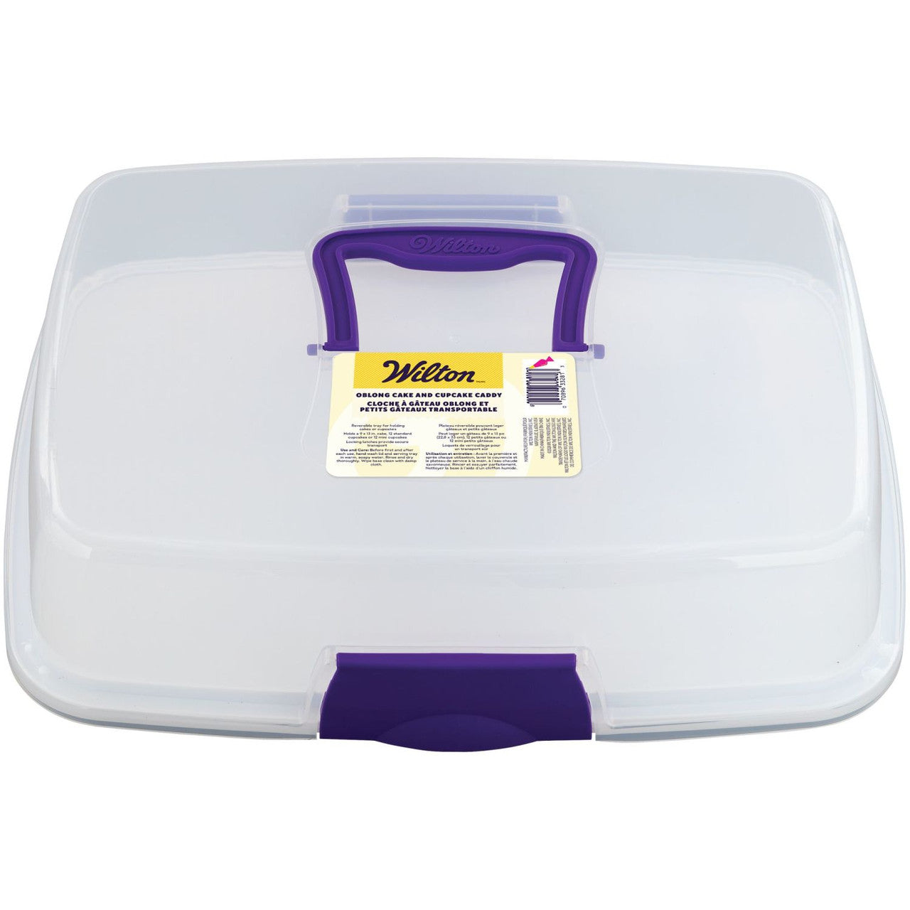 Porte-gâteaux et cupcakes oblong - Contenant à cupcakes - Wilton - Porte gâteaux - - La Guilde Culinaire