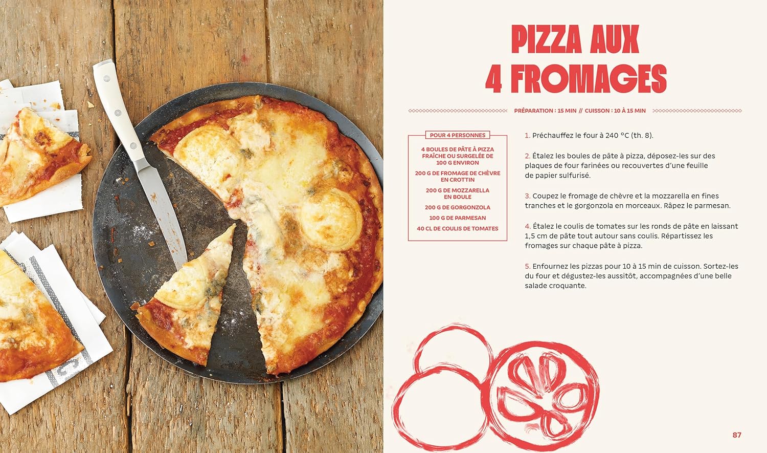 Soirée pâtes ou soirée pizza ? - Hachette Ed. - Livre de cuisine - - La Guilde Culinaire