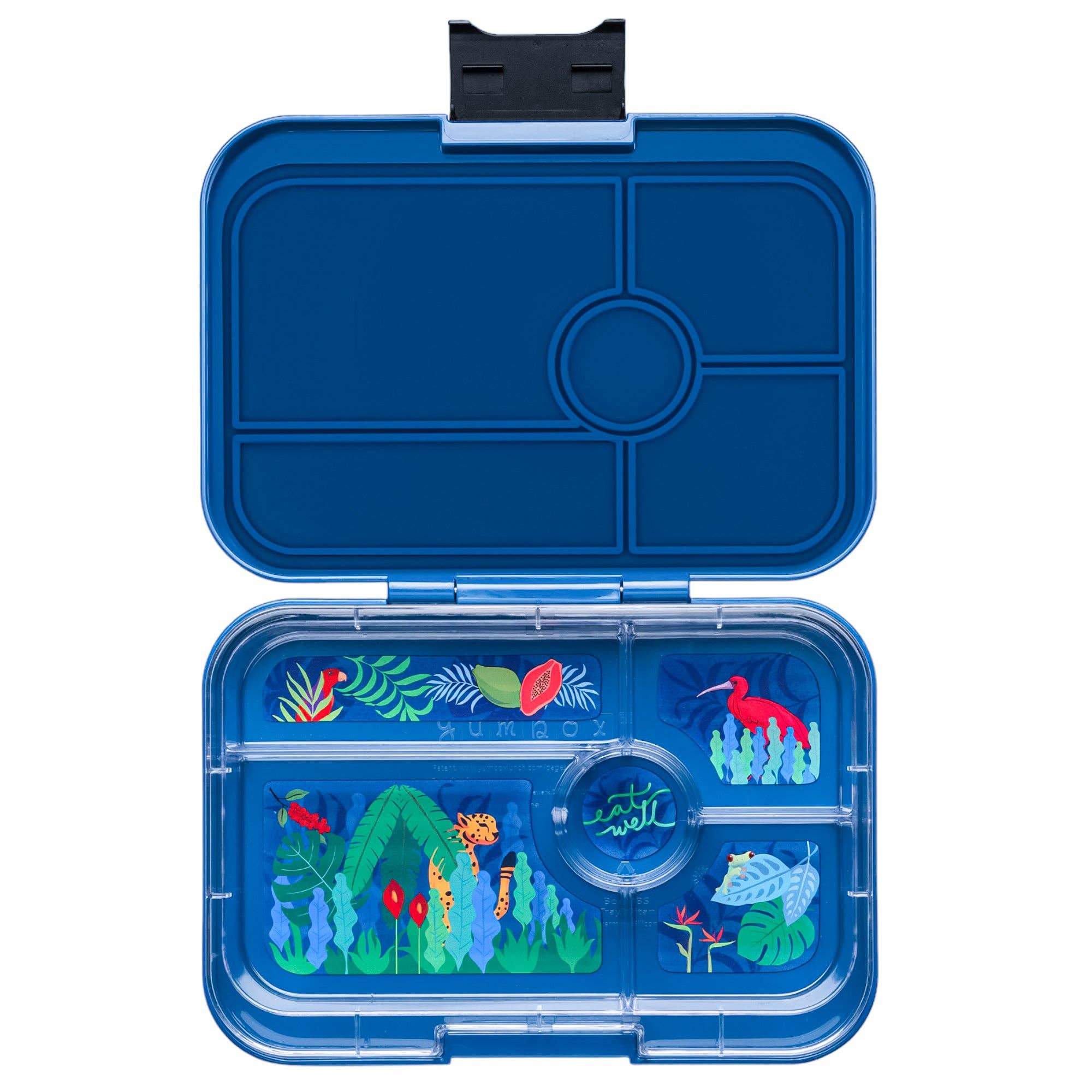 Yumbox Tapas - Boîte Bento étanche avec plateaux à 4 ou 5 compartiments Monte Carlo 5C with Jungle Tray - Yumbox - Boîte à repas - MBIII202310J - La Guilde Culinaire