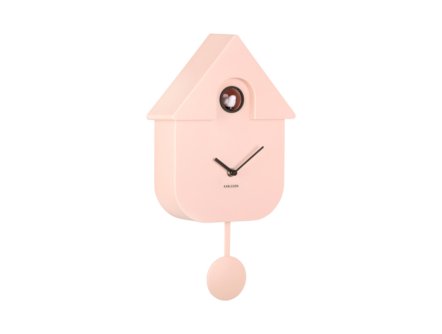 Horloge "The Modern Cuckoo" Rose pâle - Horloge Karlsson - Horloge - M5-KMC-LP01 - La Guilde Culinaire
