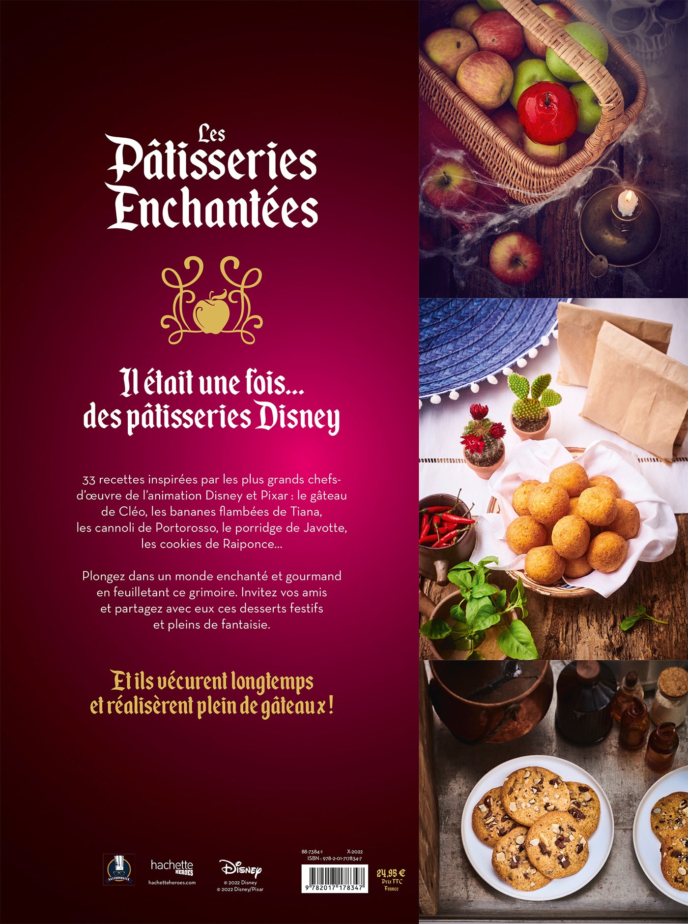 Pâtisseries enchantées    - Hachette Ed. - Livre de cuisine - 