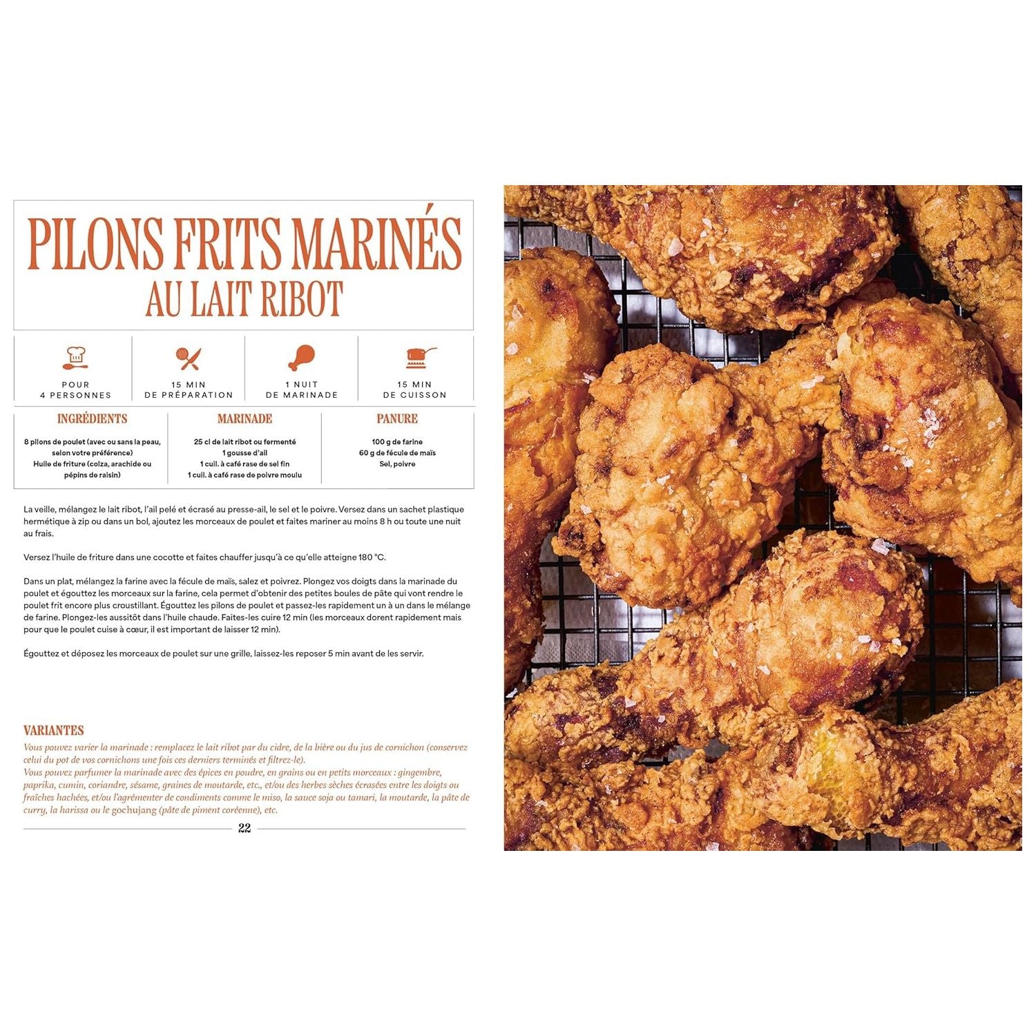 Passion poulet frit    - Hachette Ed. - Livre de cuisine -  - La Guilde Culinaire