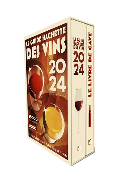 Coffret Guide Hachette des Vins 2024    - Hachette Ed. - Livre d'alcool et boisson - 