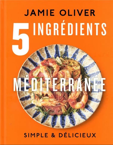 5 ingrédients - Méditerranée    - Hachette Ed. - Livre de cuisine - 