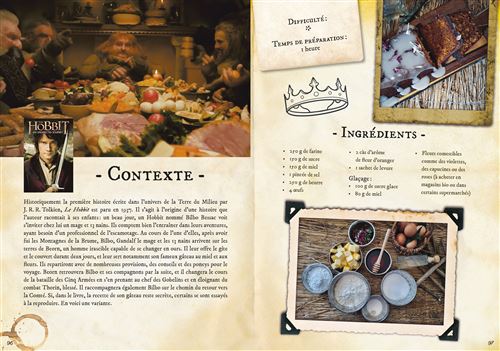 Recettes et mixtures des mondes fantastiques    - Ynnis Ed. - Livre de cuisine - 
