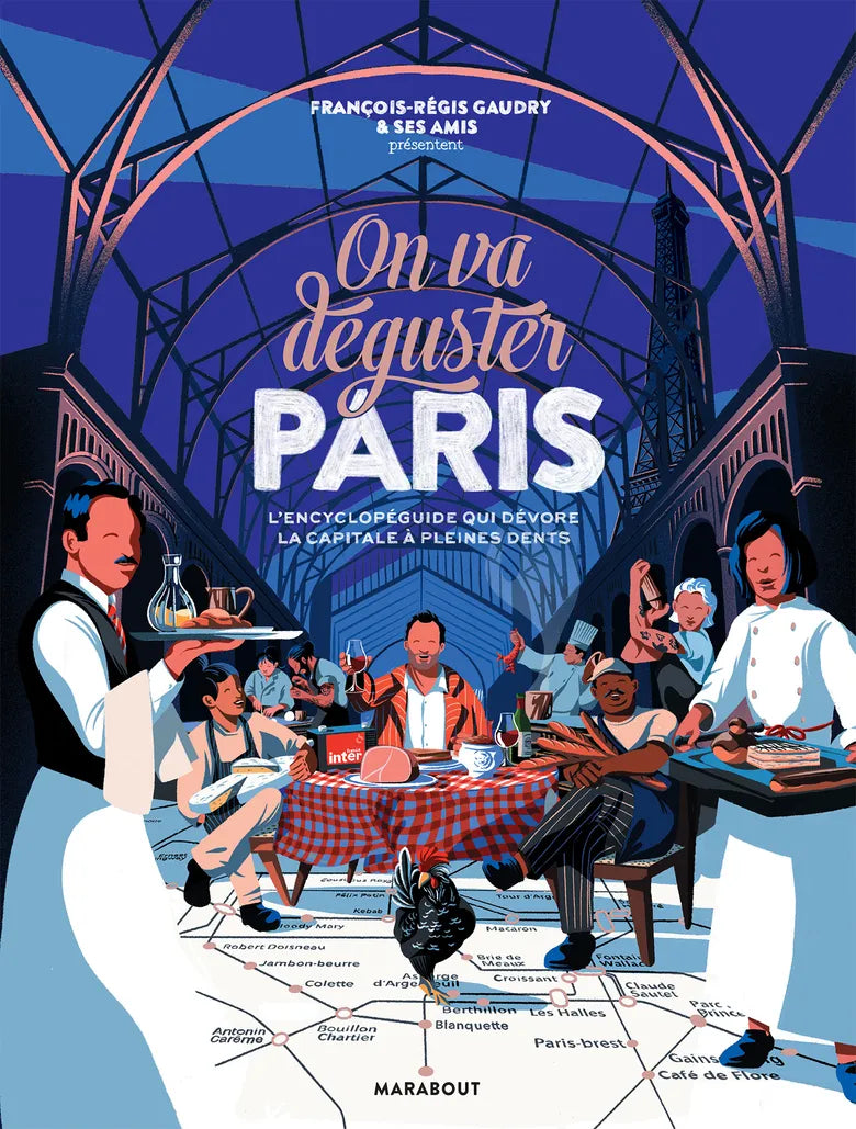 On va Déguster Paris    - Marabout - Livre de cuisine - 