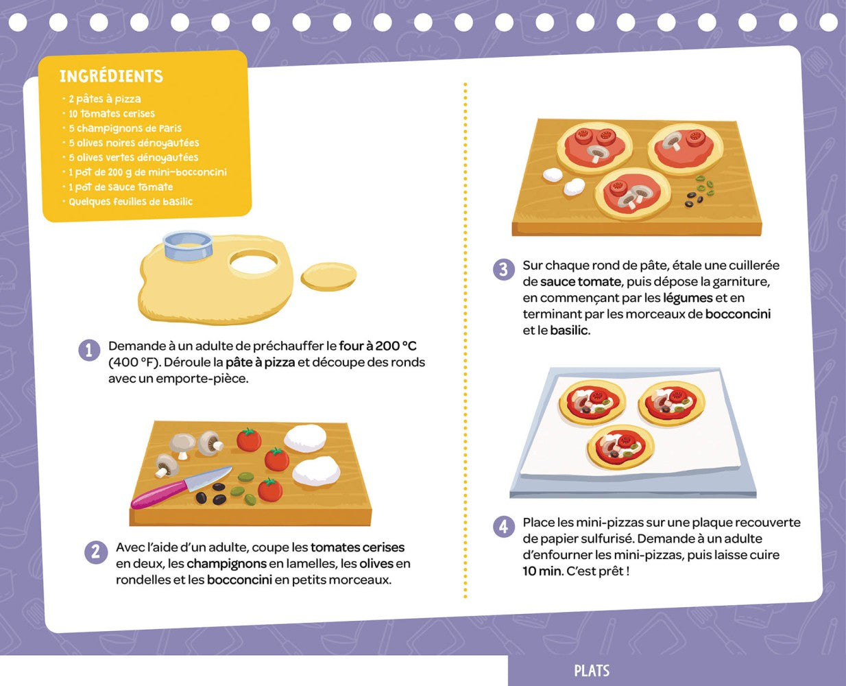 P'tit loup - mes recettes en famille