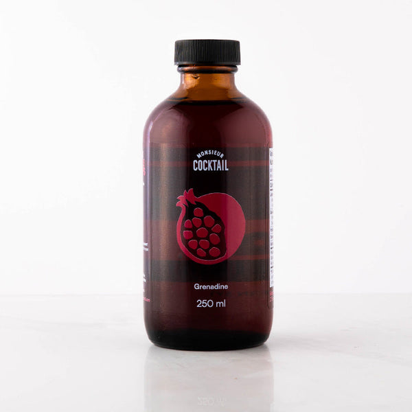Sirop de Grenadine 250ml  Monsieur Cocktail  La Guilde Culinaire