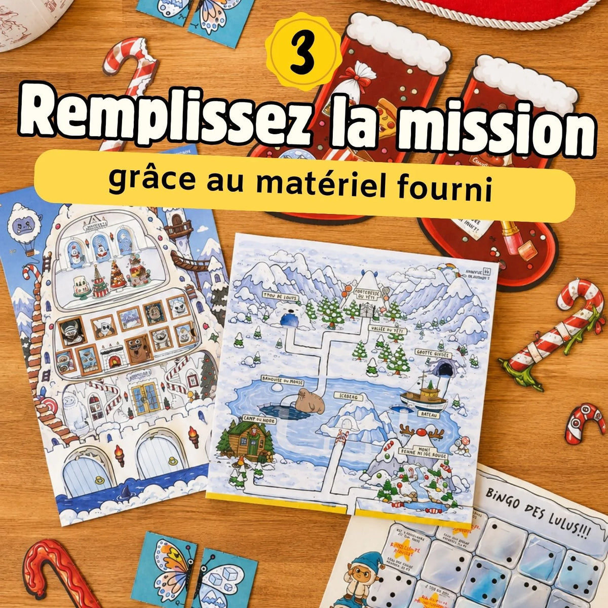 Alerte aux lutins vilains - Calendrier de l'Avent