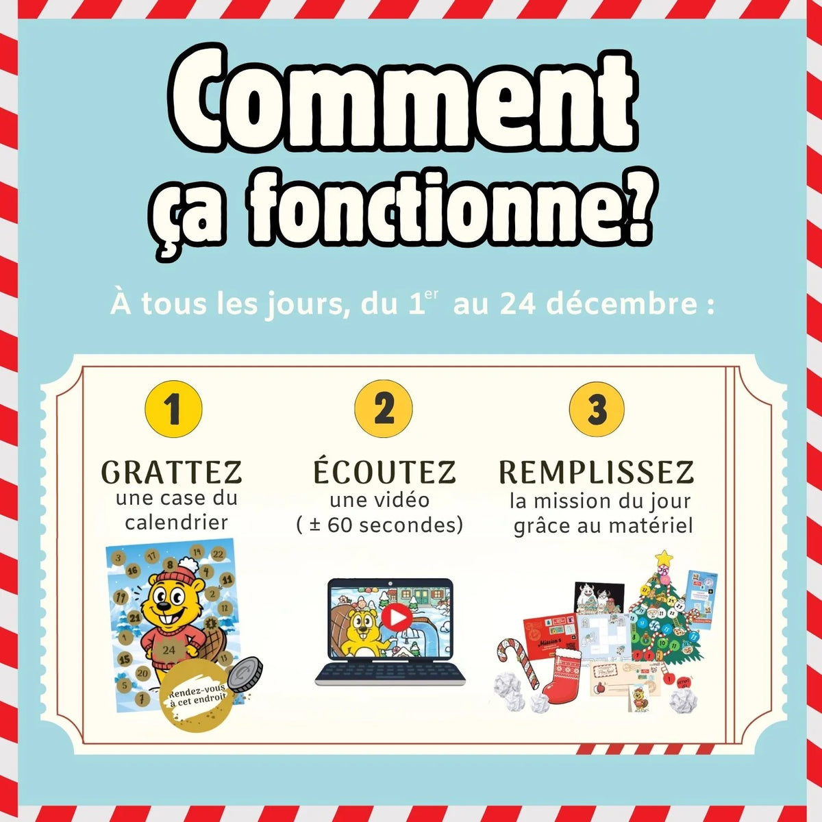 Alerte aux lutins vilains - Calendrier de l'Avent