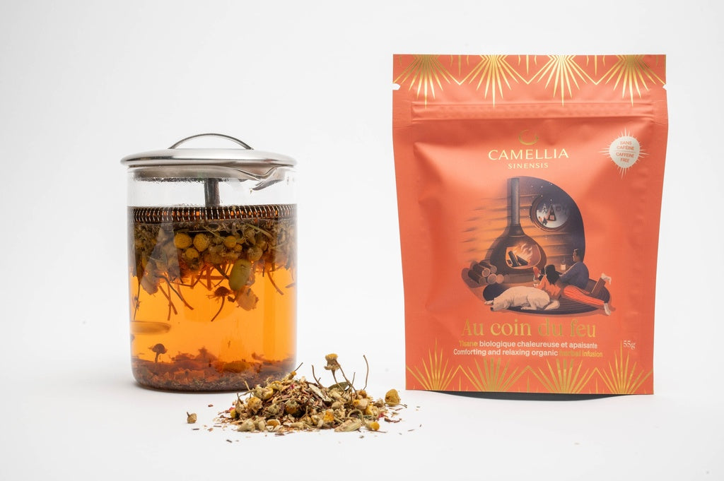 Au Coin du Feu biologique (sac de 55g) - Camellia Sinensis - Thé et infusion - - La Guilde Culinaire
