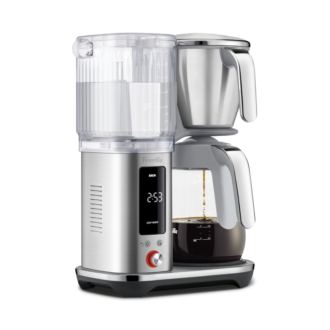 Machine à Café filtre The Luxe Brewer Glass - Breville - Cafetière à filtre - - La Guilde Culinaire