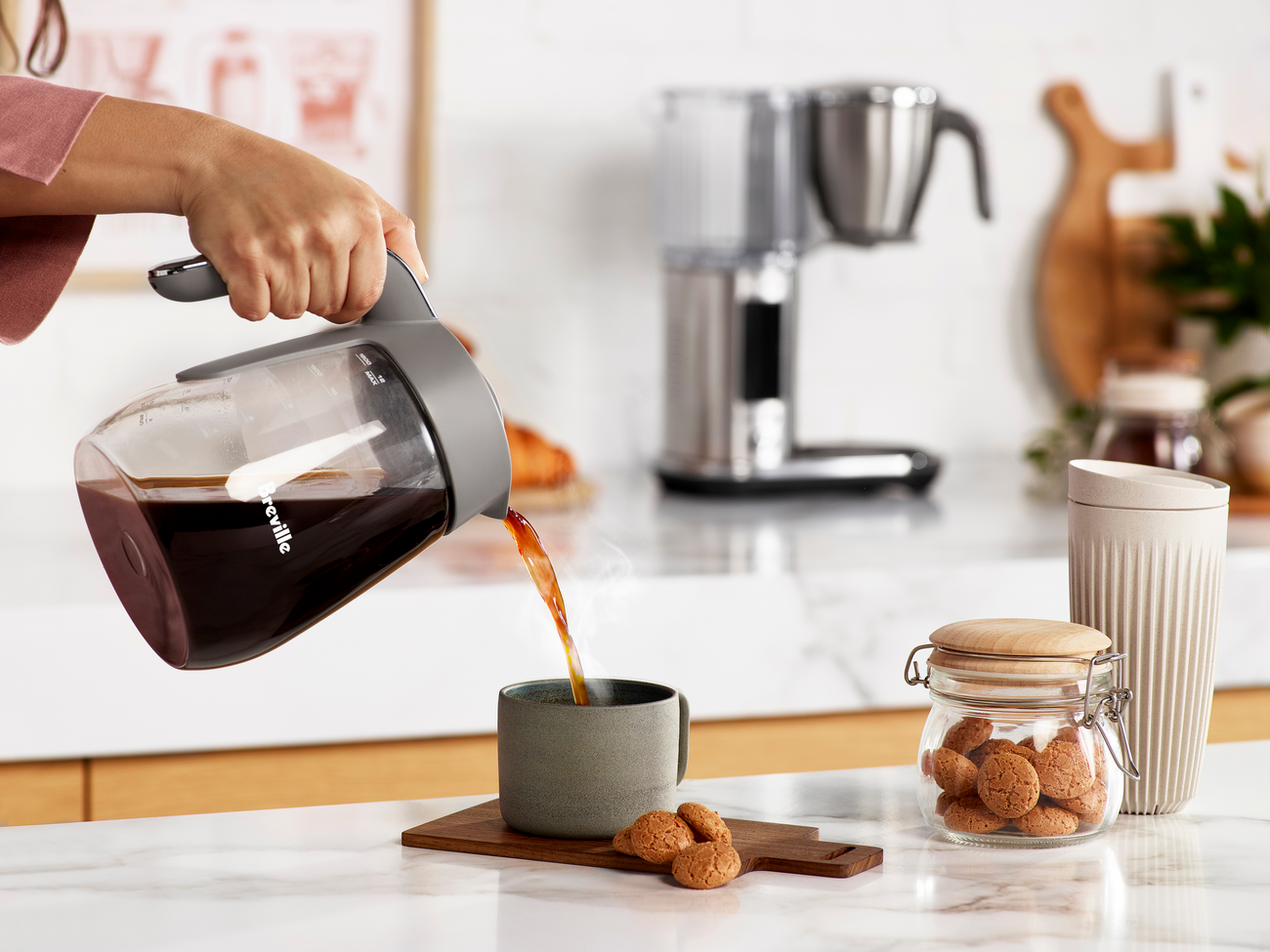 Machine à Café filtre The Luxe Brewer Glass - Breville - Cafetière à filtre - - La Guilde Culinaire