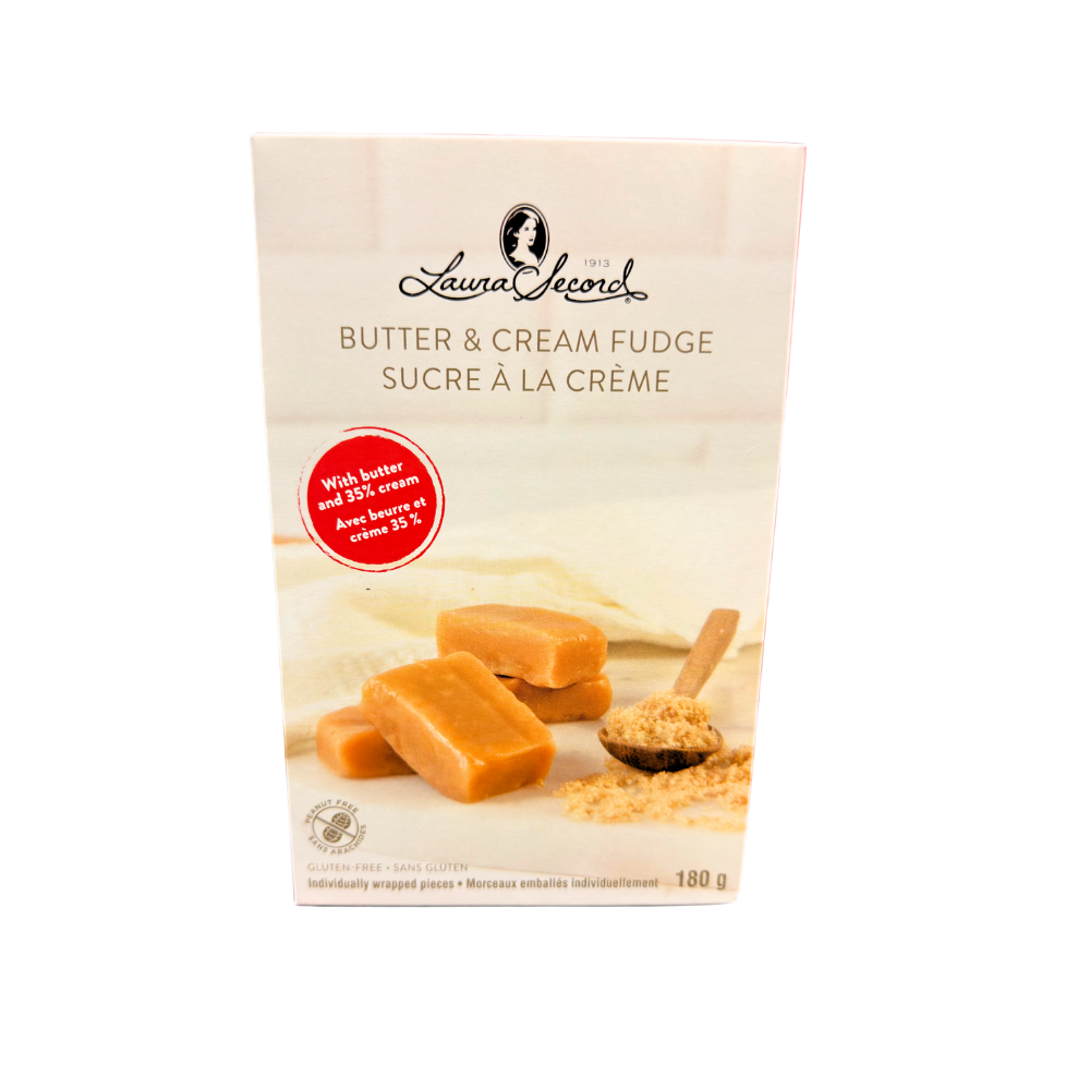 Boite sucre à la crème 180g - Laura Secord - Sirop - - La Guilde Culinaire