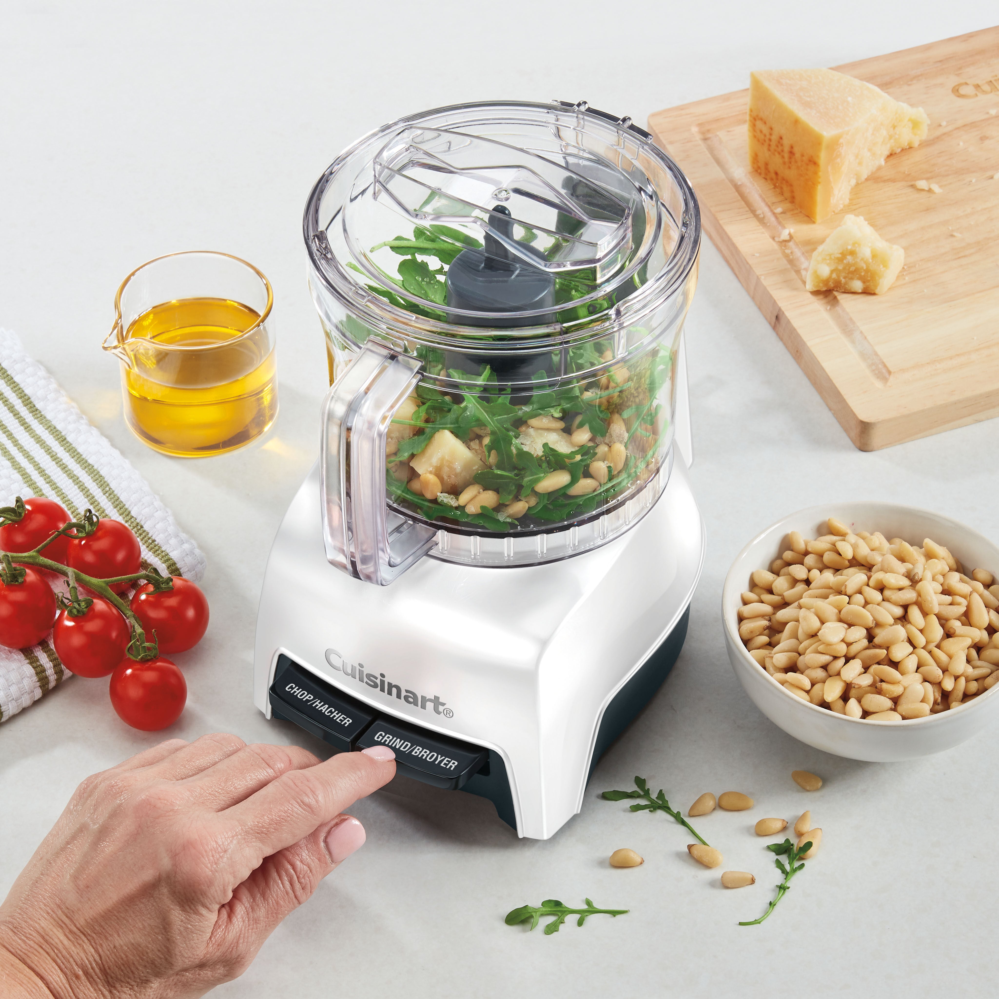 Mini-hachoir de 3 tasses – Blanc - Cuisinart - Broyeur et hachoir - - La Guilde Culinaire