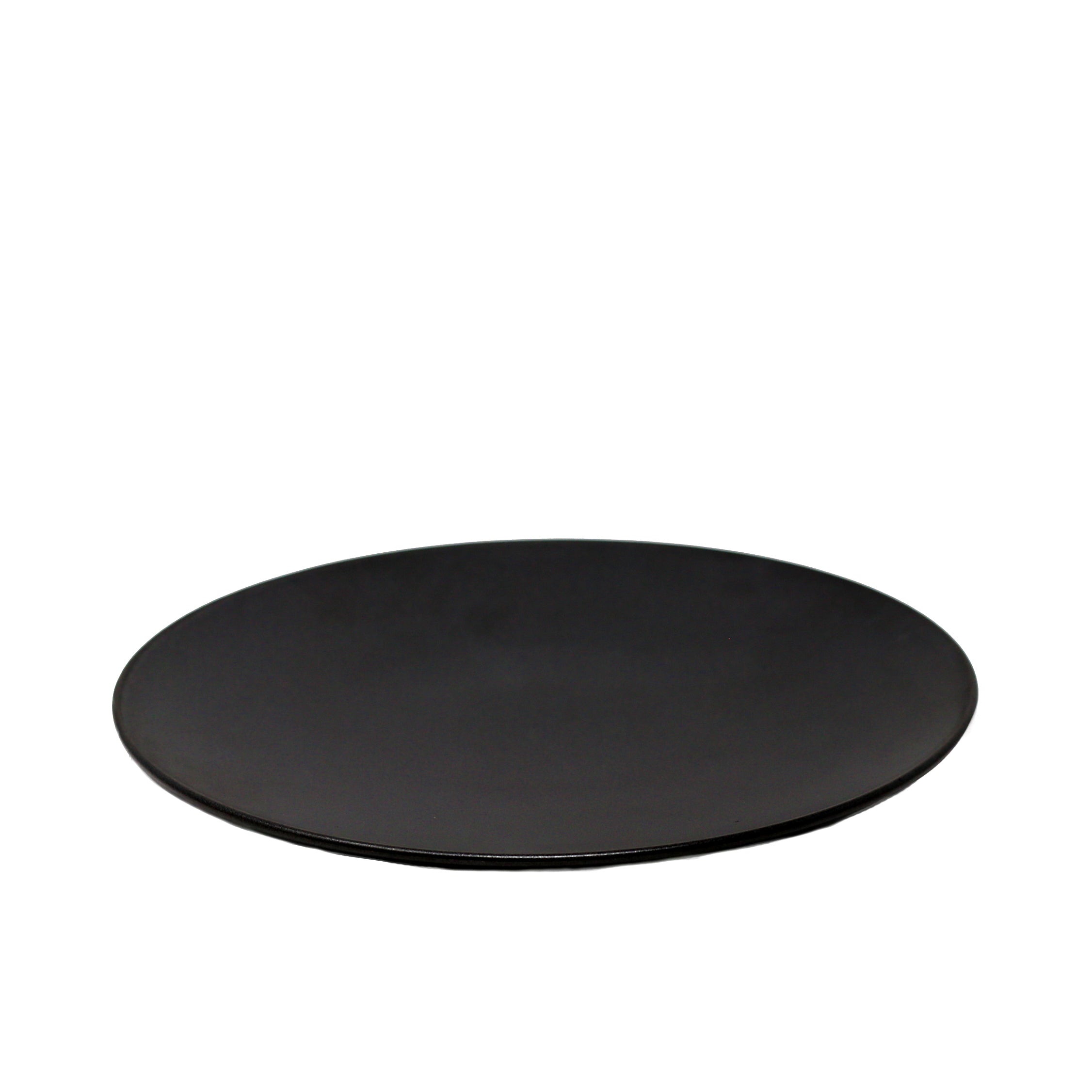Assiette ronde forme coupe noire 10.8"    - Planet Tableware - Assiette - 