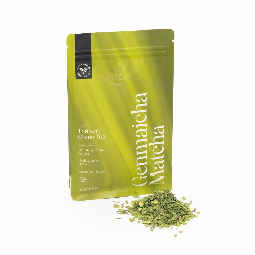 Genmaicha Matcha biologique (sac de 75g) - Camellia Sinensis - Thé et infusion - - La Guilde Culinaire