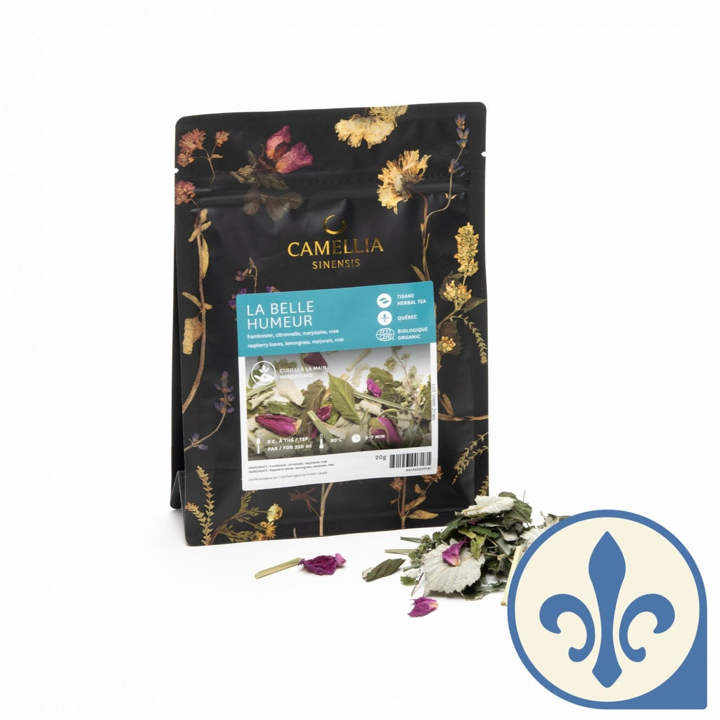 La Belle Humeur biologique (sac de 20g) - Camellia Sinensis - Thé et infusion - - La Guilde Culinaire