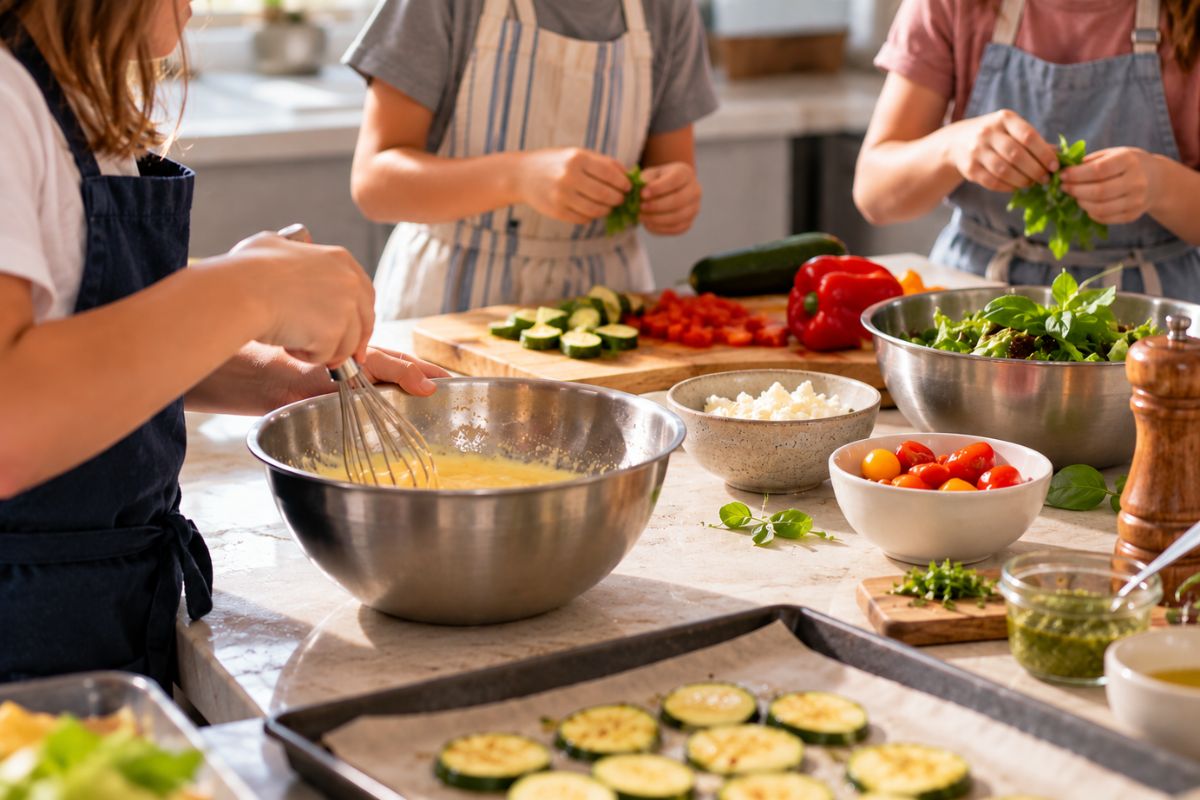 Camps culinaires d'été : 8 à 12 ans (5 jours) - La Guilde Culinaire - Cours - Cours de cuisine - - La Guilde Culinaire