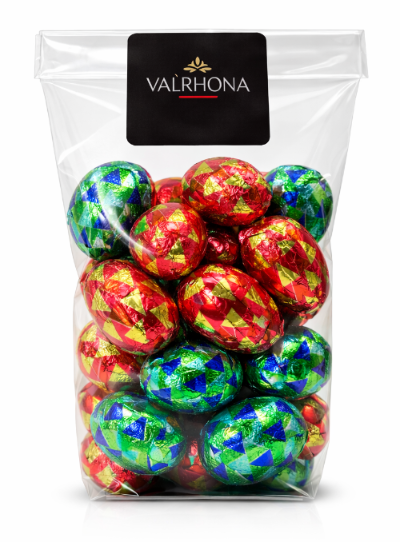 Petits œufs - Chocolat lait Praliné amandes noisettes