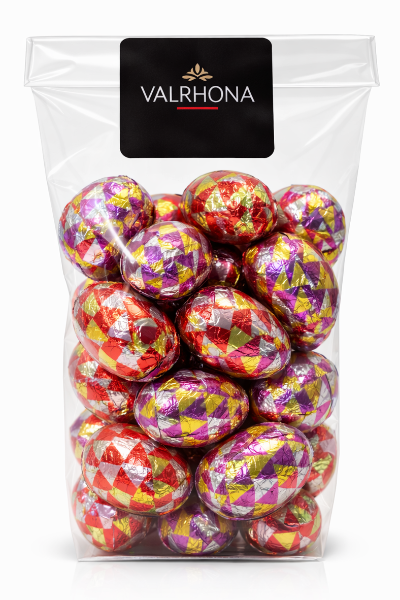 Petits œufs - Chocolat noir Praliné amandes noisettes