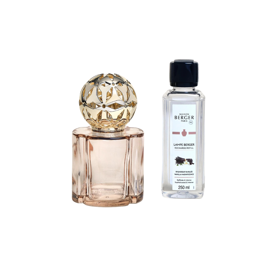 Coffret Lampe Berger Pomelis Beige - Maison Berger Paris - Coffret Lampe Berger - - La Guilde Culinaire