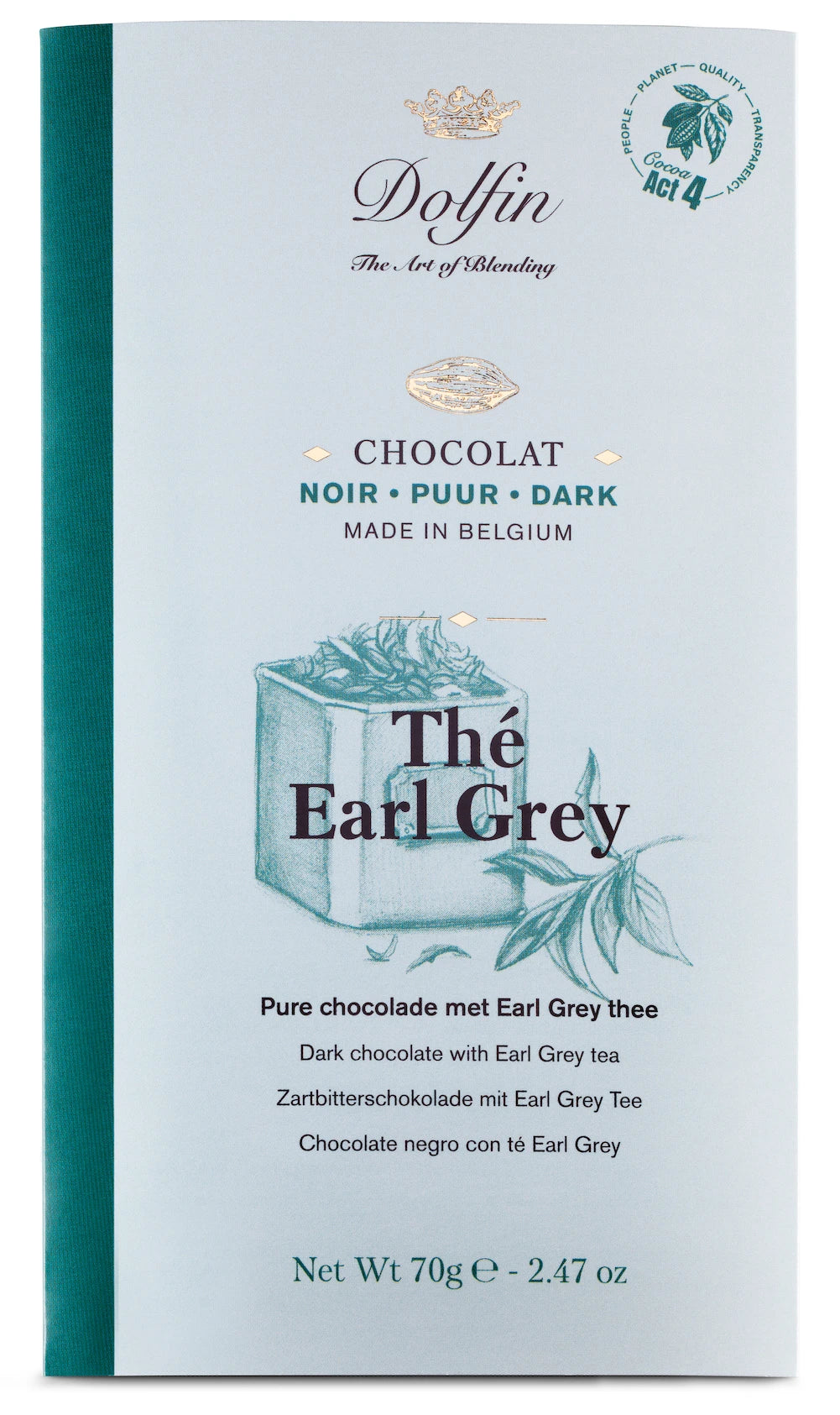Chocolat noir Thé Earl Grey