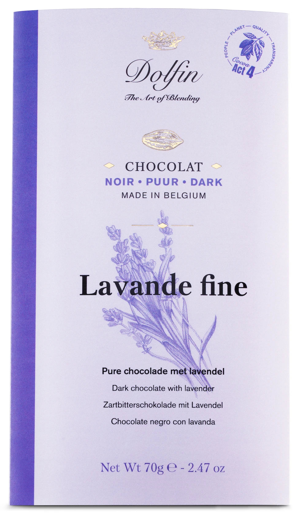 Chocolat noir Lavande fine