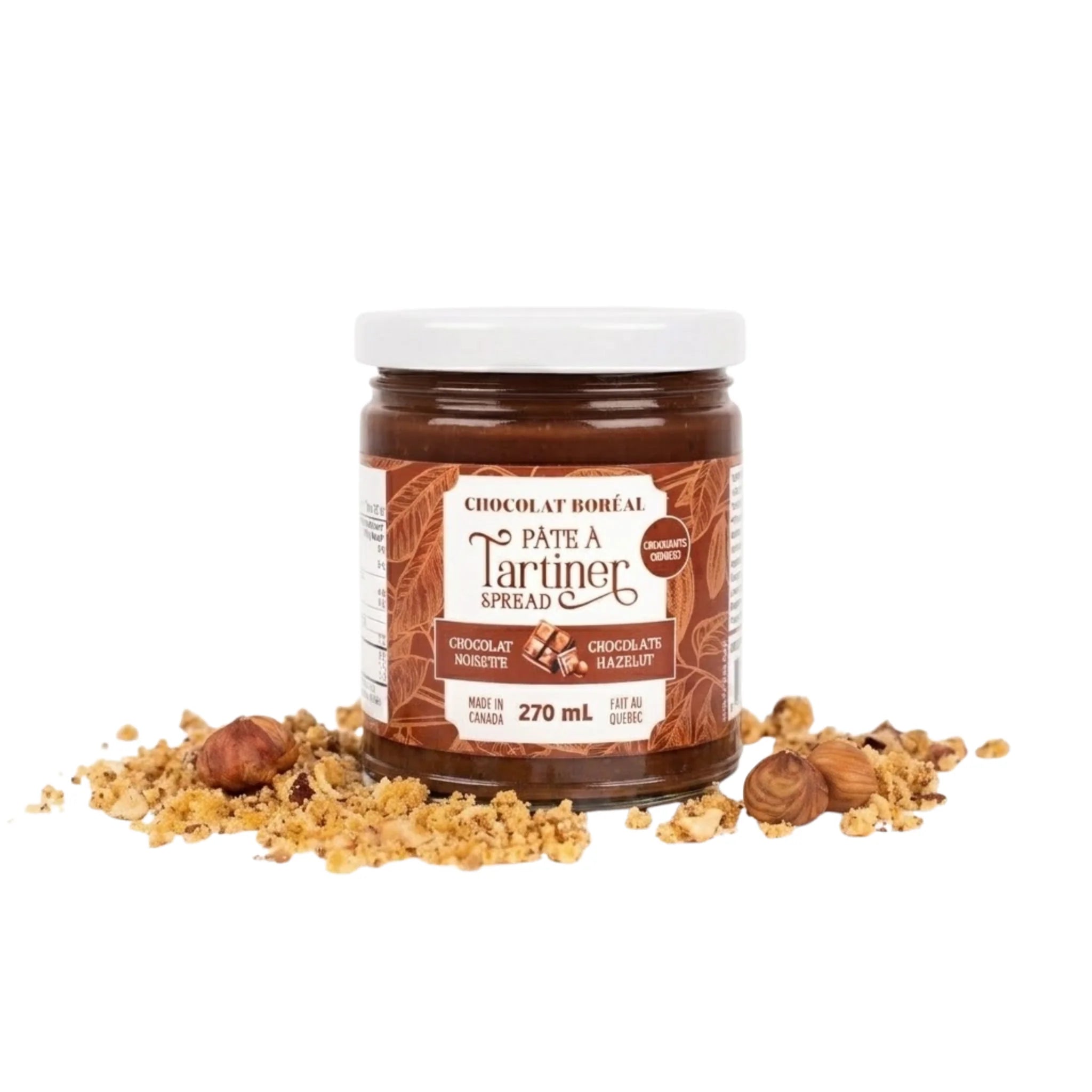 Crunchy Chocolate Hazelnut Spread