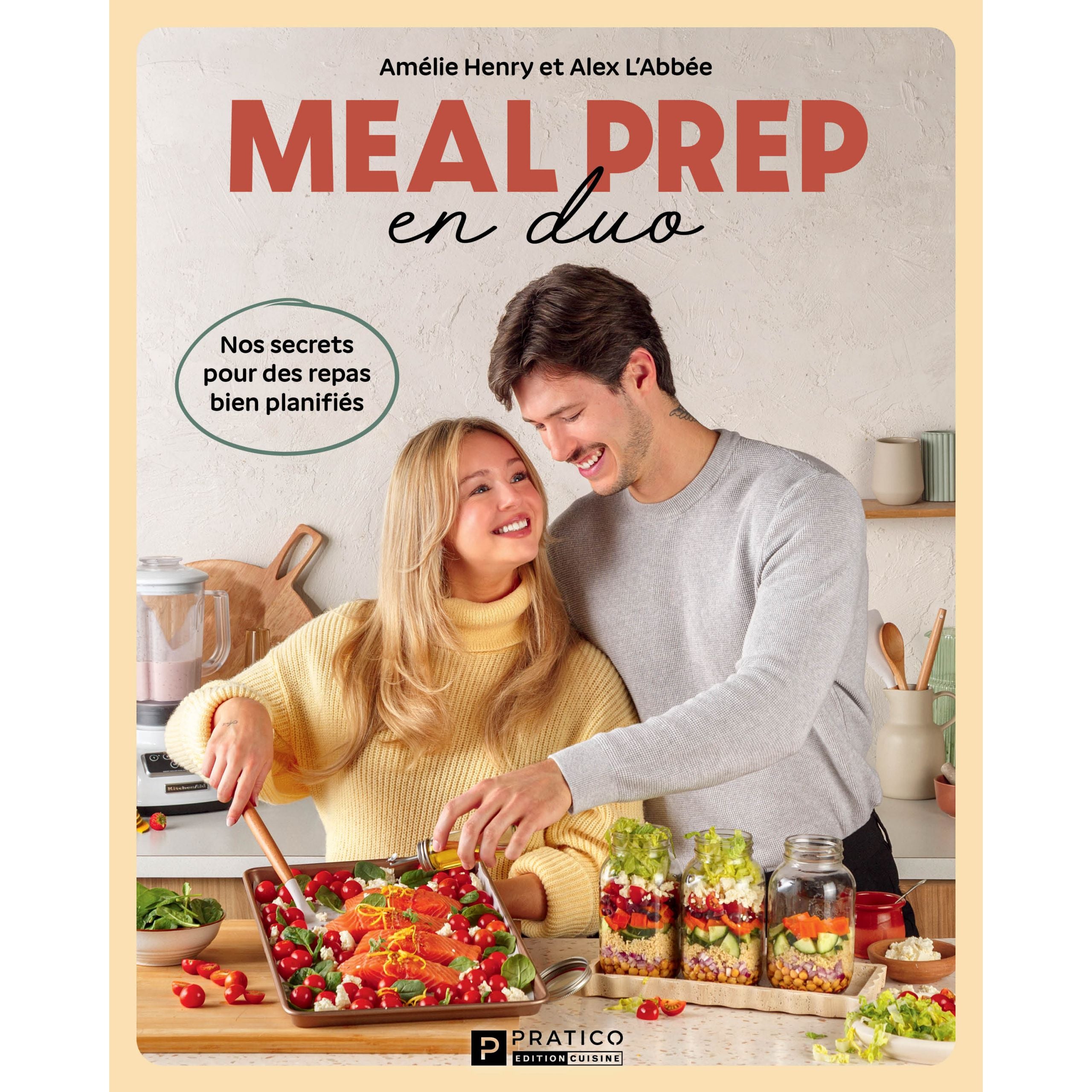 Meal prep en duo - Pratico Ed. - Livre de cuisine - - La Guilde Culinaire
