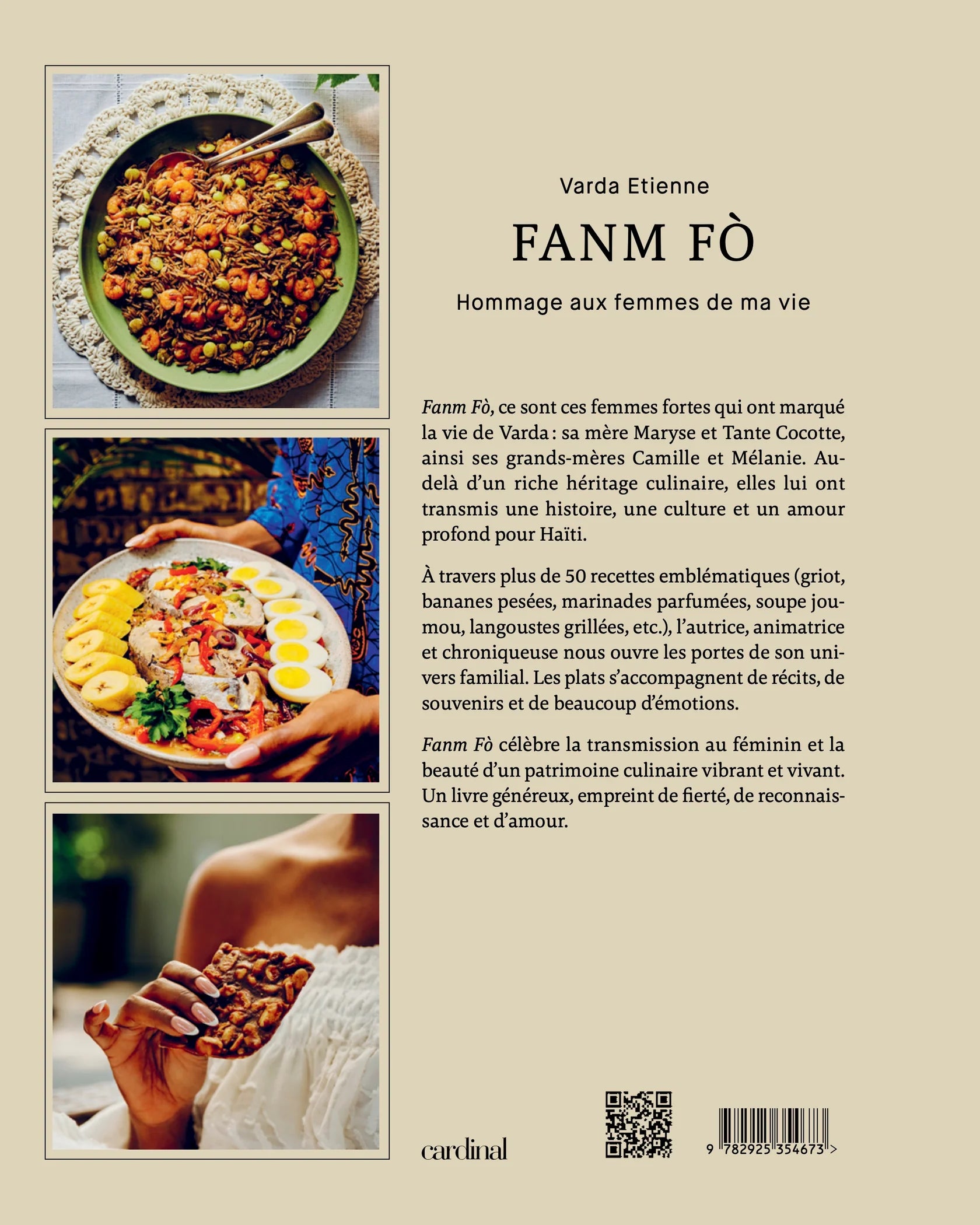 Fanm Fò - Cardinal Ed. - Livre de cuisine - - La Guilde Culinaire