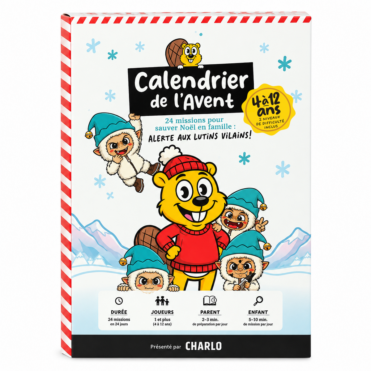 Alerte aux lutins vilains - Calendrier de l'Avent