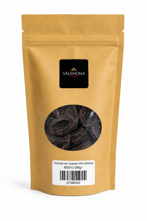 Chocolat noir Guanaja 70% Valrhona 395 g / 0.87lbs - Valrhona - Chocolat noir - 883013-395g - La Guilde Culinaire