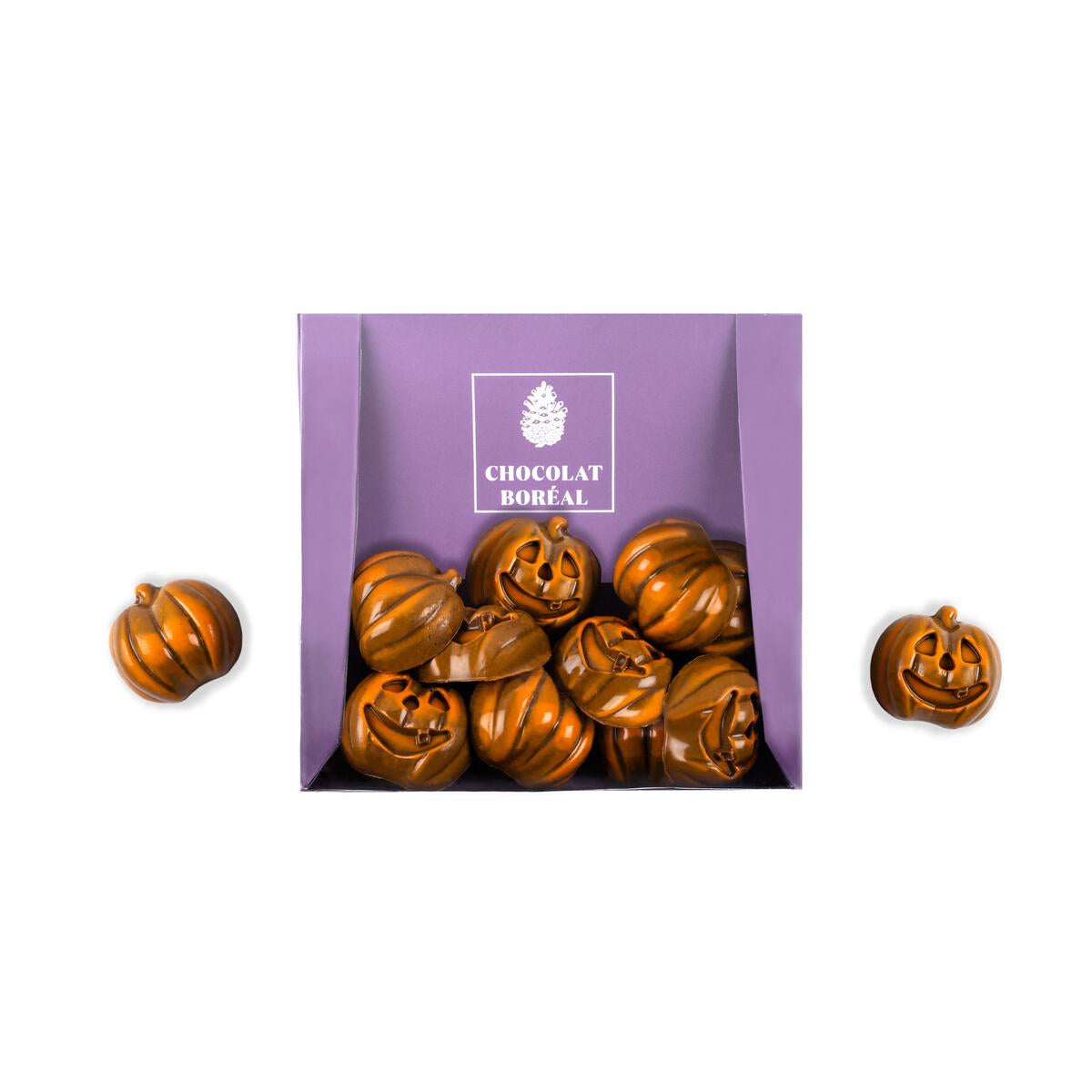 Mini-citrouilles pumpkin spices    - Chocolat Boréal - Chocolat - 