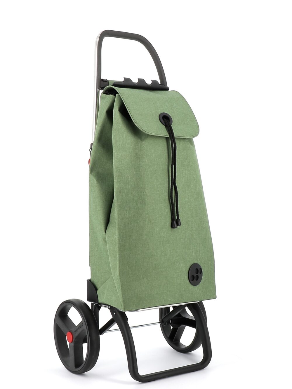 Chariot IMax Tweed Logic RSG 2 Grandes Roues Pliante Jade - Rolser - Sac à épicerie - IMX388JADE - La Guilde Culinaire