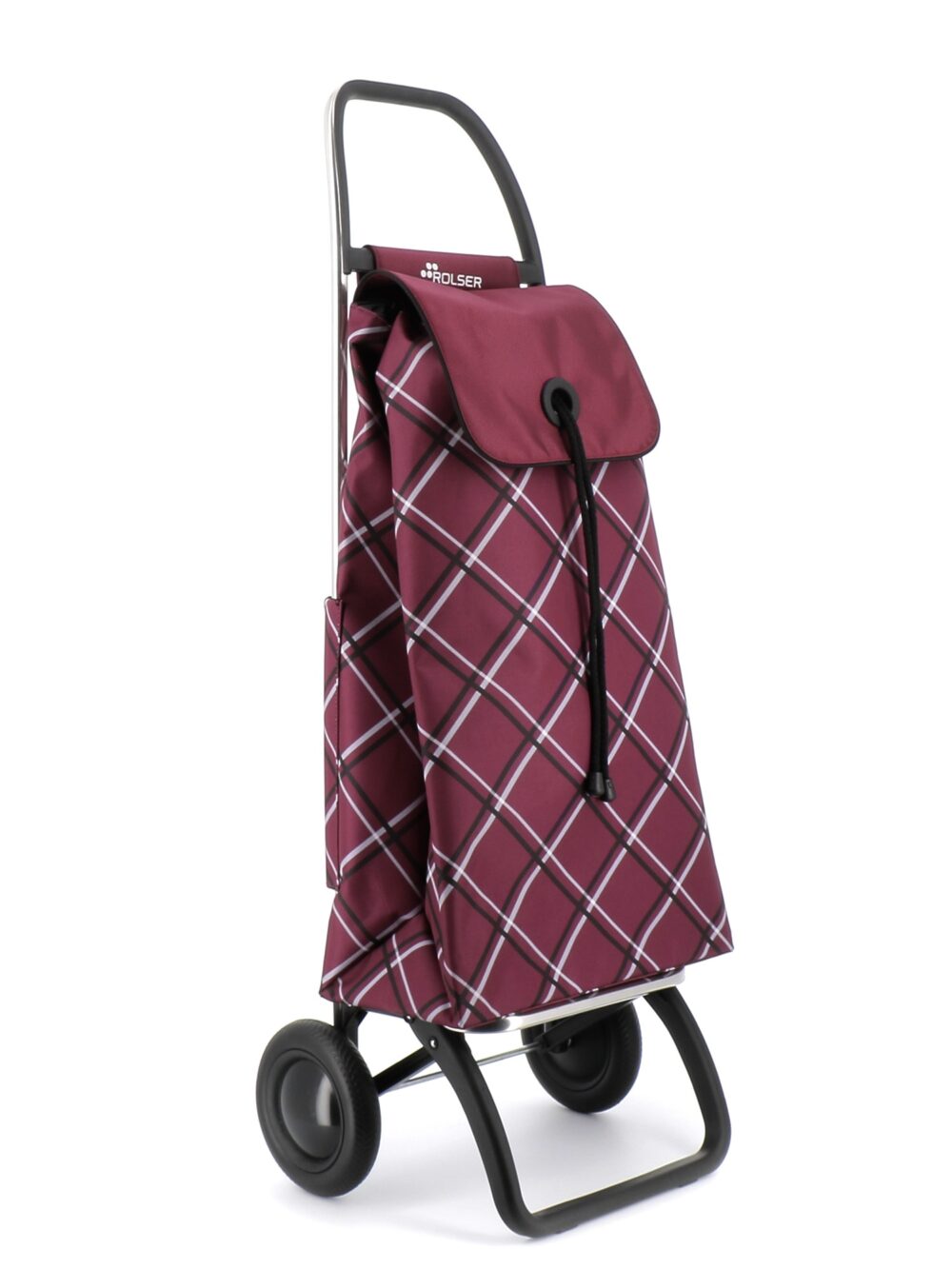 Chariot IMax Convert Chiara 2 Roues Bourgogne - Rolser - Sac à épicerie - IMX397BURG - La Guilde Culinaire