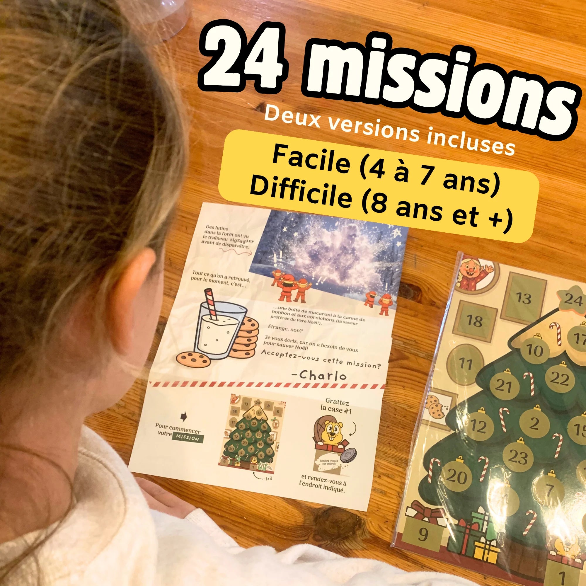 L'affaire du traîneau disparu : Calendrier de l'Avent - Charlo Jeux et Aventures - Calendrier de l'avent - - La Guilde Culinaire