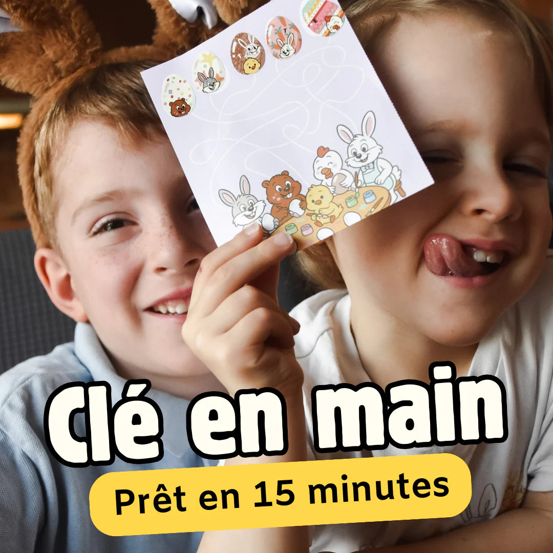 Chasse aux cocos - La folie de Pâques - Charlo Jeux et Aventures - Boîte anniversaire - - La Guilde Culinaire