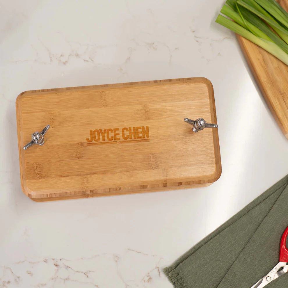 Presse à tofu en bambou poli - Joyce Chen - Presse à tofu - - La Guilde Culinaire